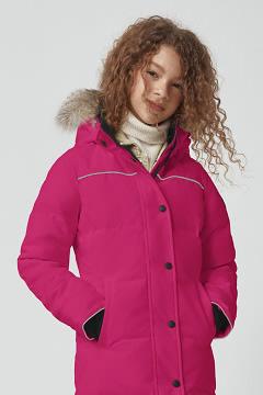 Chamarras Canada Goose Niños Outlet - Juniper Abrigos Rosas UP7342809